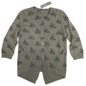 Skull Cashmere 360 Cardigan Sweater